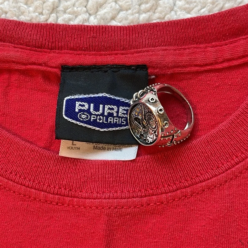 Vintage/Y2K Polaris Graffiti Logo Tee Shirt - Picture 4 of 6